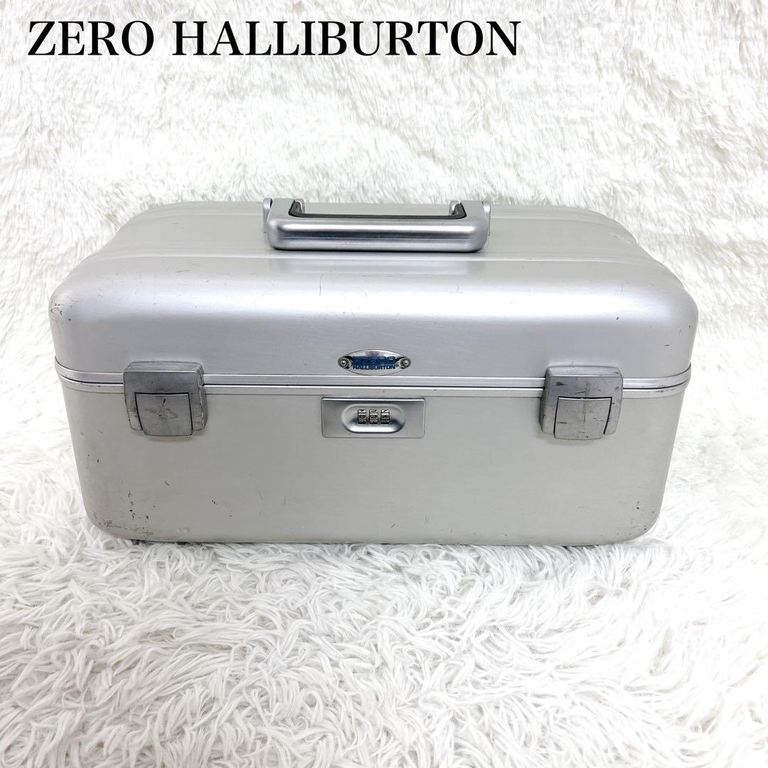 【希少品】ゼロハリーバートン　トランク　メイクボックス　シルバー