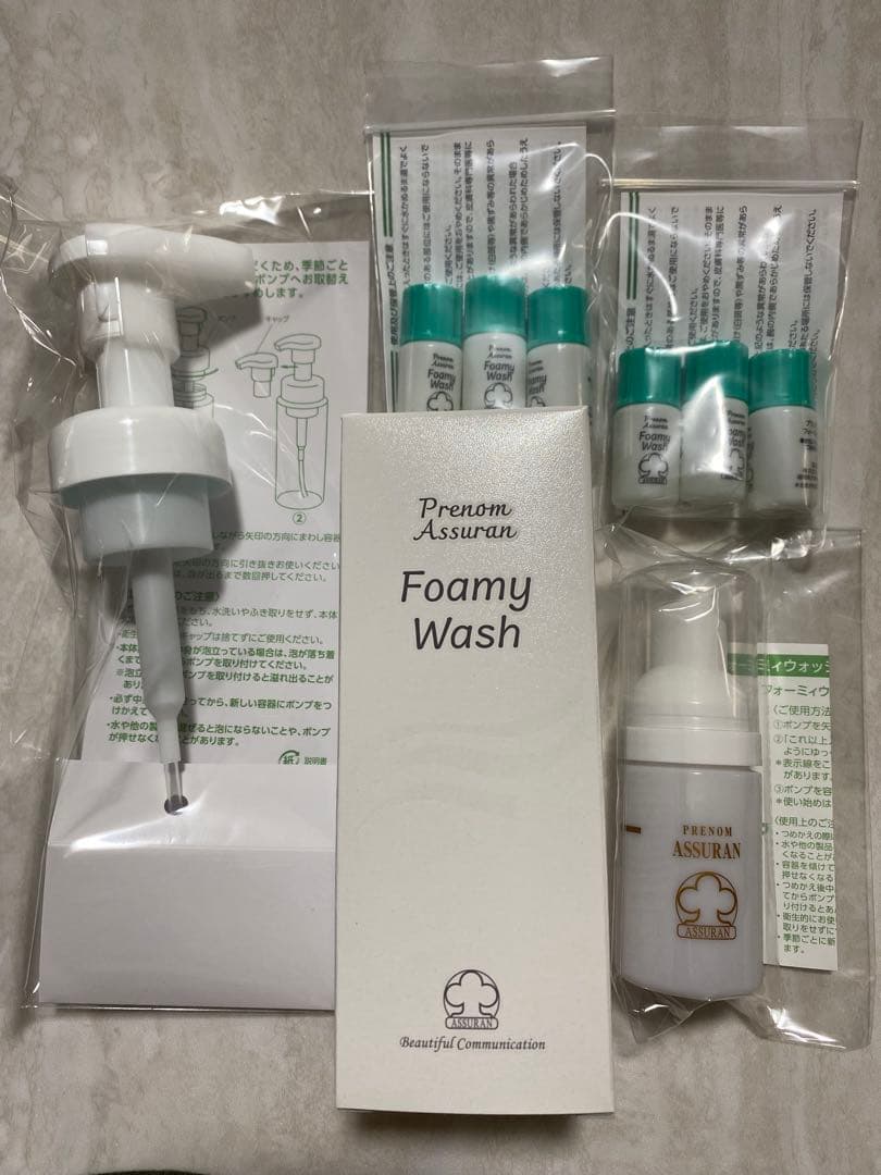 新品未使用　アシュラン　Foamy Washセット