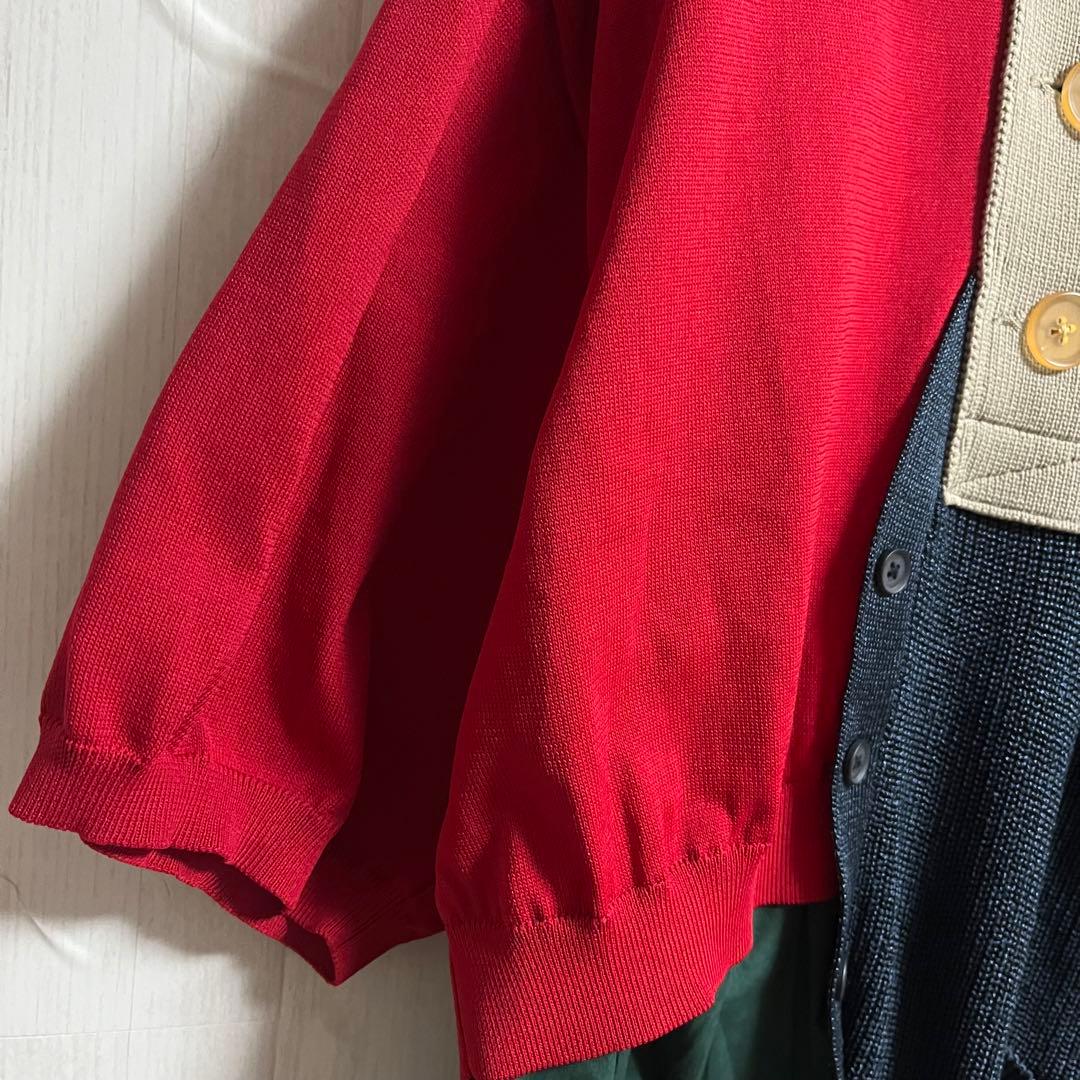 【極美品】kolor カラー デザインシャツ 変形　トップス　ポロシャツ　完売品