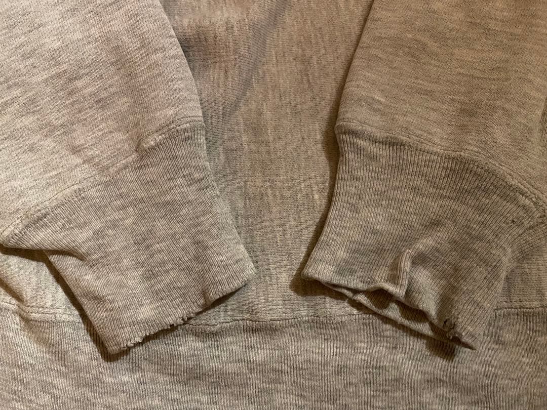 h*y様 チャンピオン 80sリバースウィーブ　NAVY 染み込みプリント Lサ