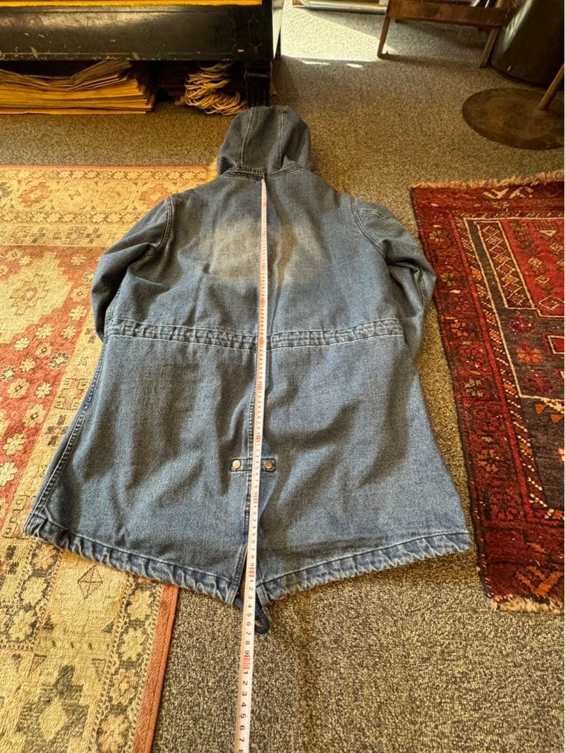 M-65 M-48モッズコート デニム コヨーテファー アメリカ製