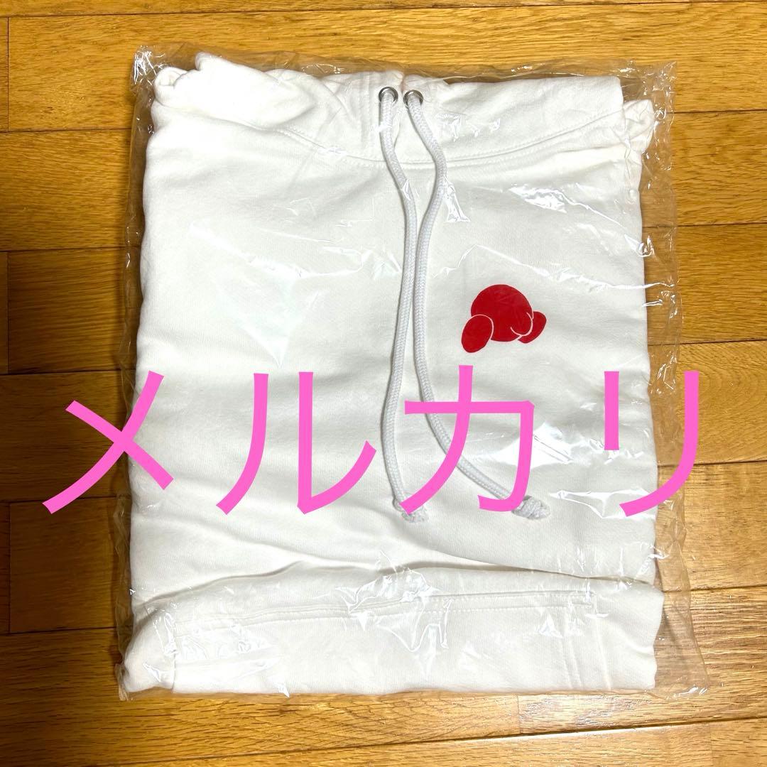 星のカービィ　playful kirby パーカー　白