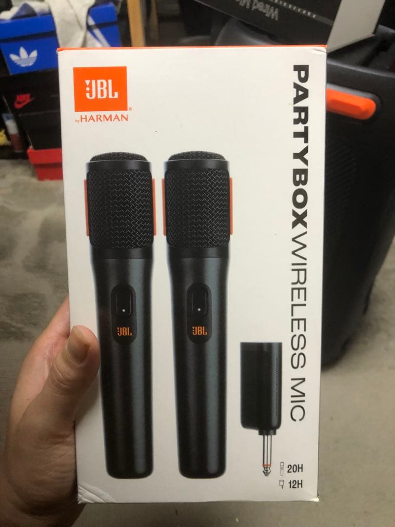 JBL PARTYBOX WIRELESS MIC 2本セット