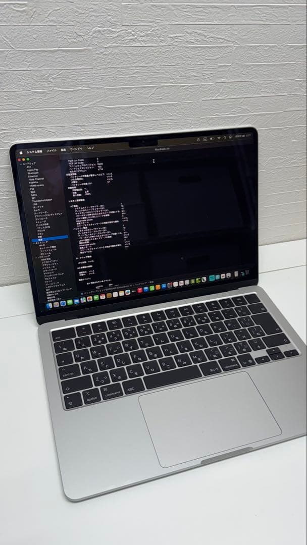【ほぼ新品】 Apple MacBook air 2025シルバー M4チップ