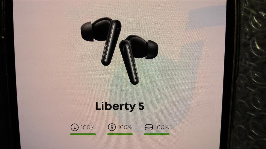 Liberty 5 イヤホン ブラック