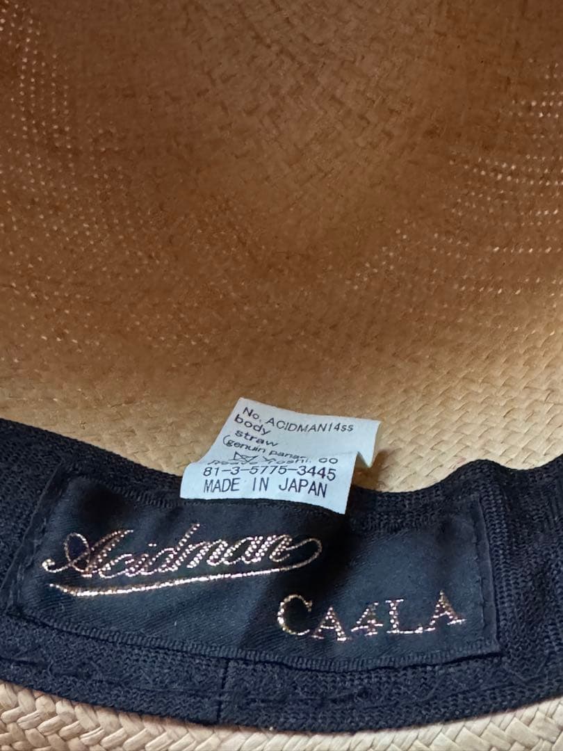 ACIDMAN CA4LA ハット