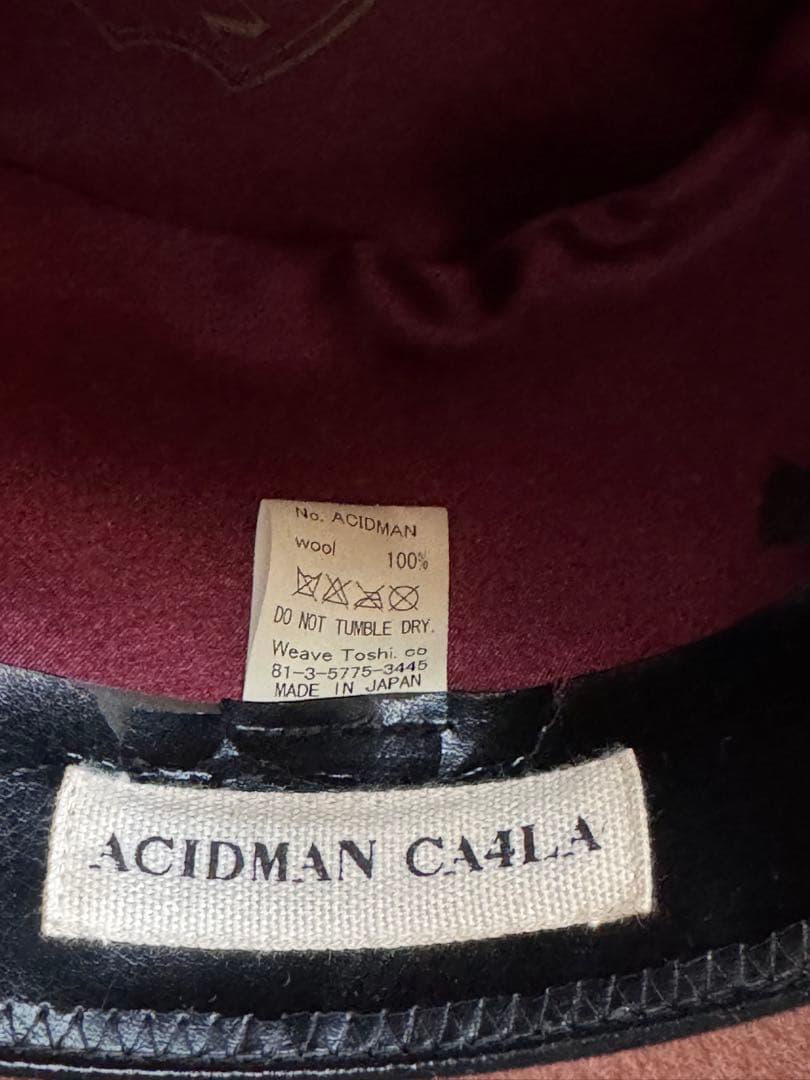 ACIDMAN CA4LA ハット