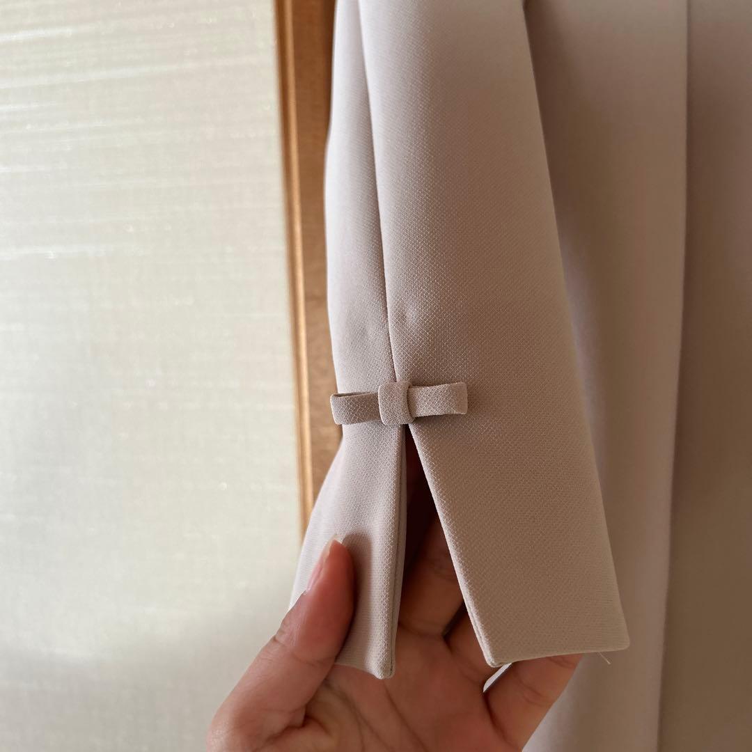 TO BE CHIC ベージュ Aラインチュニック