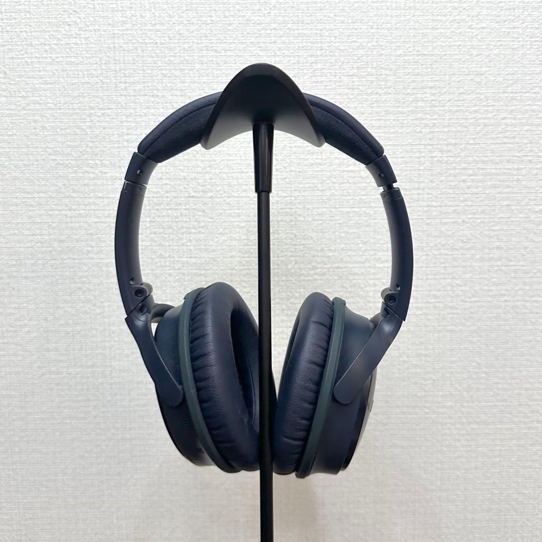 Bose QC35 Ⅱ ボーズ ヘッドホン スタンド付き ネイビー ワイヤレス