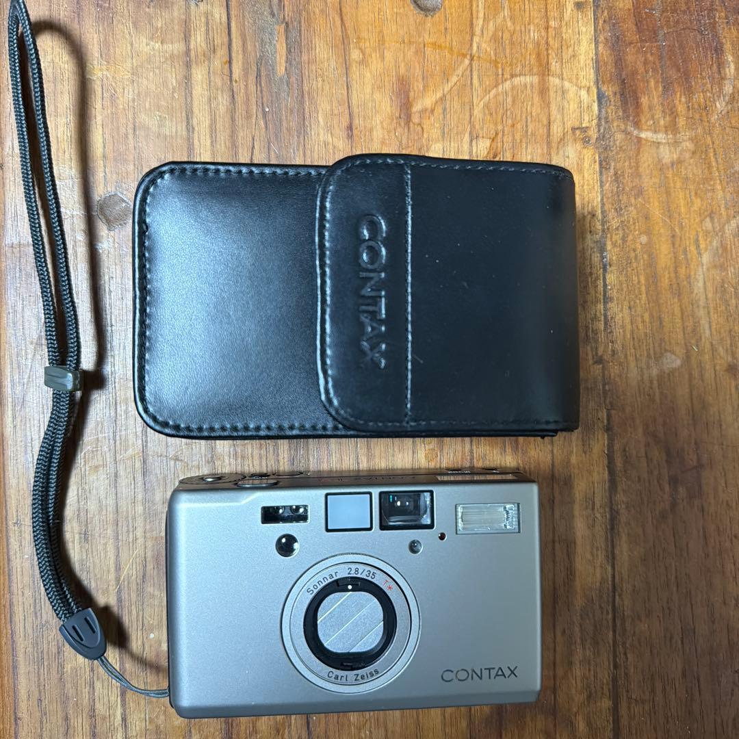 CONTAX T3 コンパクトフィルムカメラ ケース付き