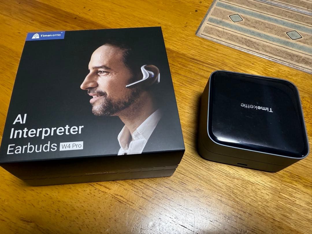 Timekettle W4 Pro AI通訳機 翻訳機能付きイヤホン