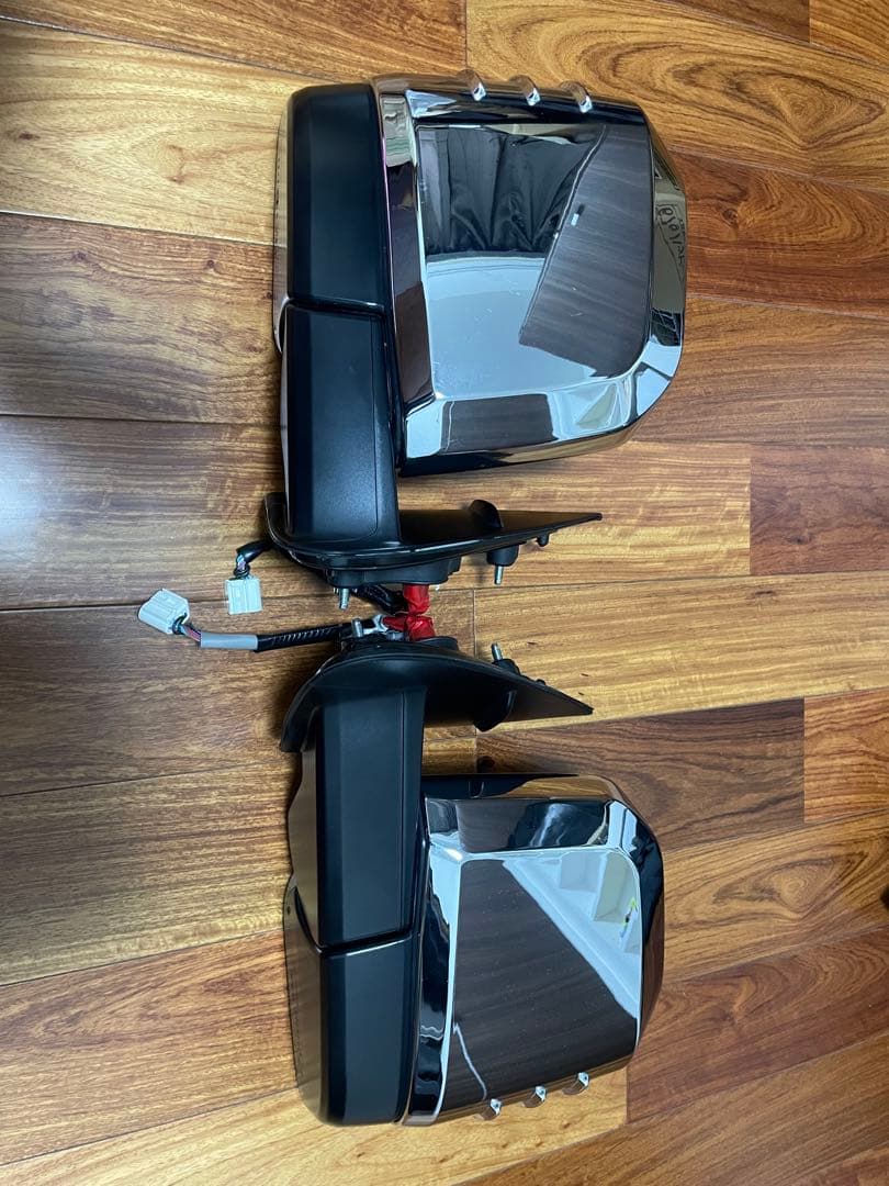 トヨタ 純正 200系 ハイエース 6型 ドアミラー 左右セット ヒーター付き