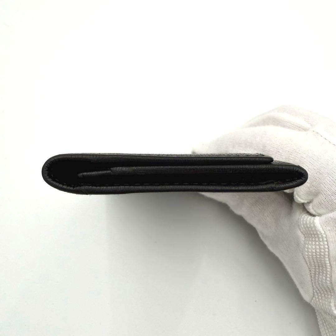 グッチ インターロッキングG カードケース 名刺入れ レザー ブラック