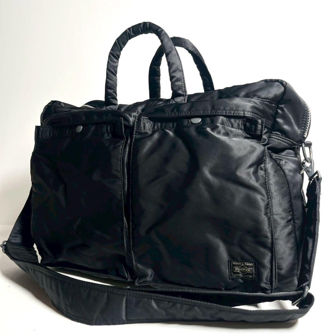 【極美品✨】PORTER ポーター タンカー オーバーナイト 2way 2層式