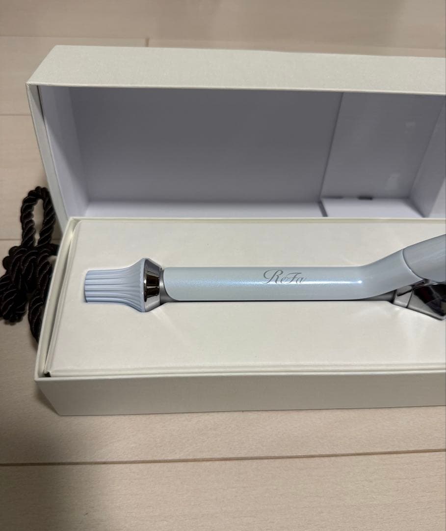 ReFa カールヘアアイロンプロ ホワイト 箱付き　保証書付