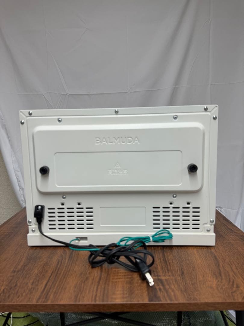 【美品】BALMUDAバルミューダオーブンレンジK04A-WHThe Range