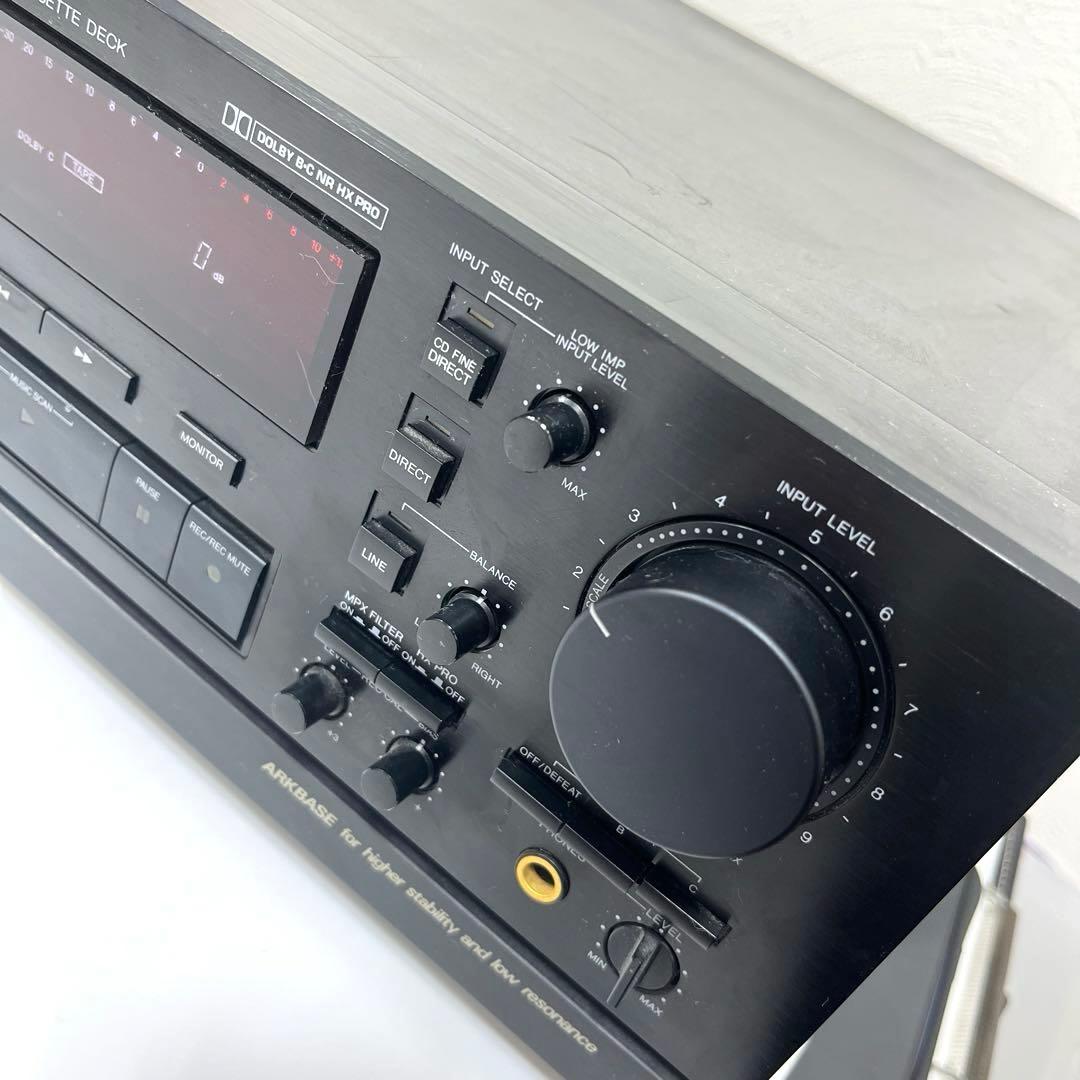 【激レア】Victor TD-V931ステレオカセットデッキ リモコン有