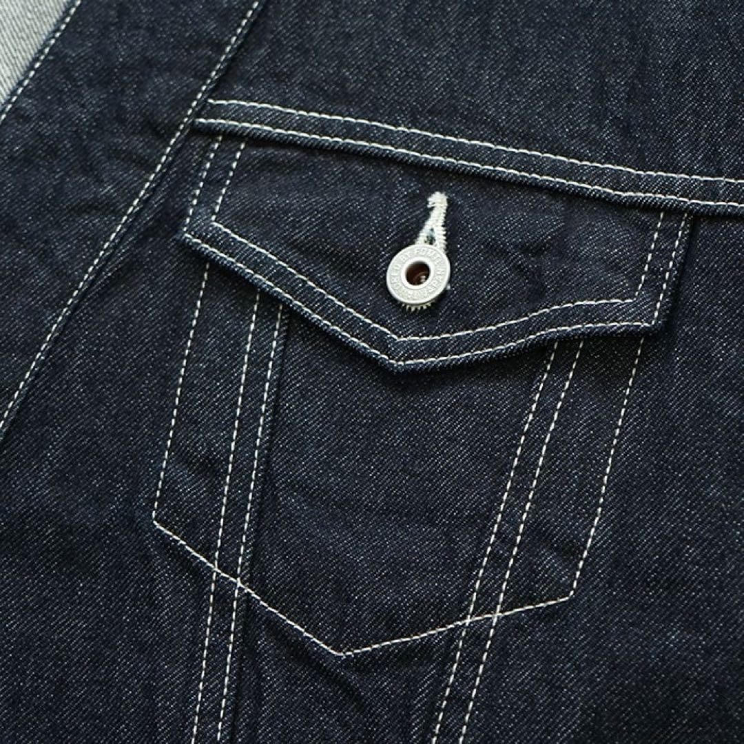 ジャケット・アウター FDMTL DENIM HAORI JACKET RINSE