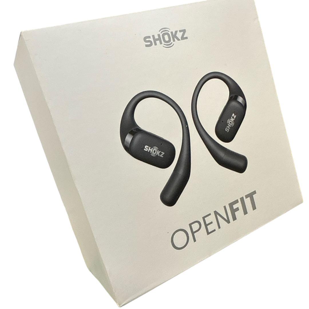 Shokz OpenFit ワイヤレスイヤホン 本体 外箱 専用ケース カバー付