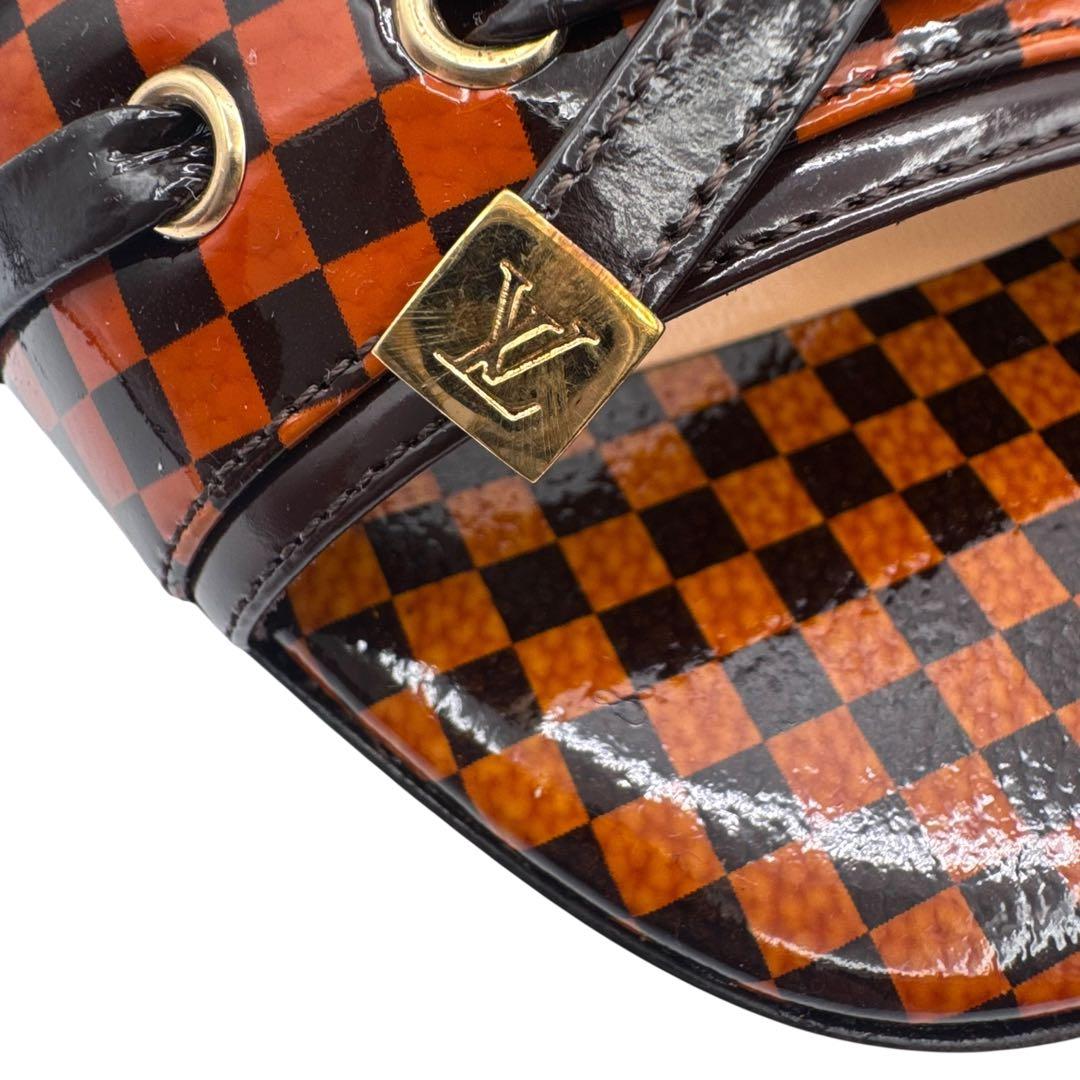 LOUIS VUITTON ルイヴィトン ダミエ ミュール 36 ヒール