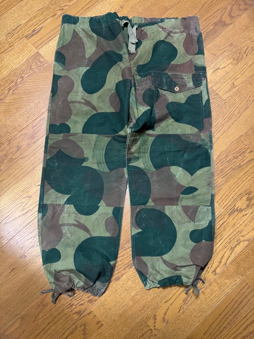 あ*様 ブラッシュストロークカモ　ベルギー軍　ビンテージ