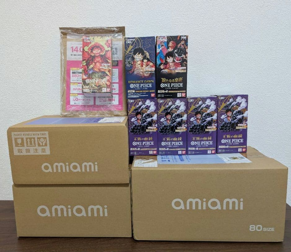 ワンピースカード　テープ付きBOX　ロマンスドーン　受け継がれる意思　他