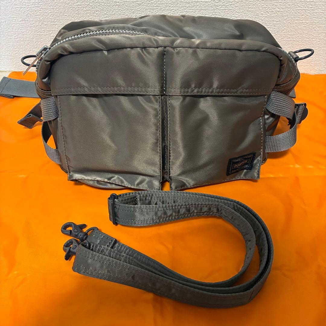 【未使用】ポーター　タンカー　ウエストバッグ　シルバーグレー