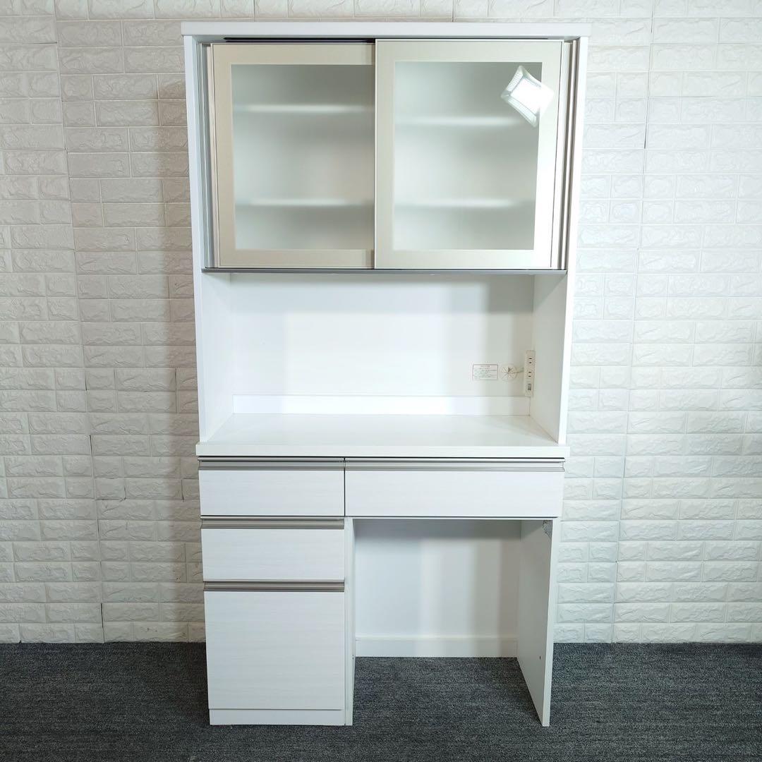 ニトリ キッチンボード LIGARE キッチン収納 大容量 食器棚 D024