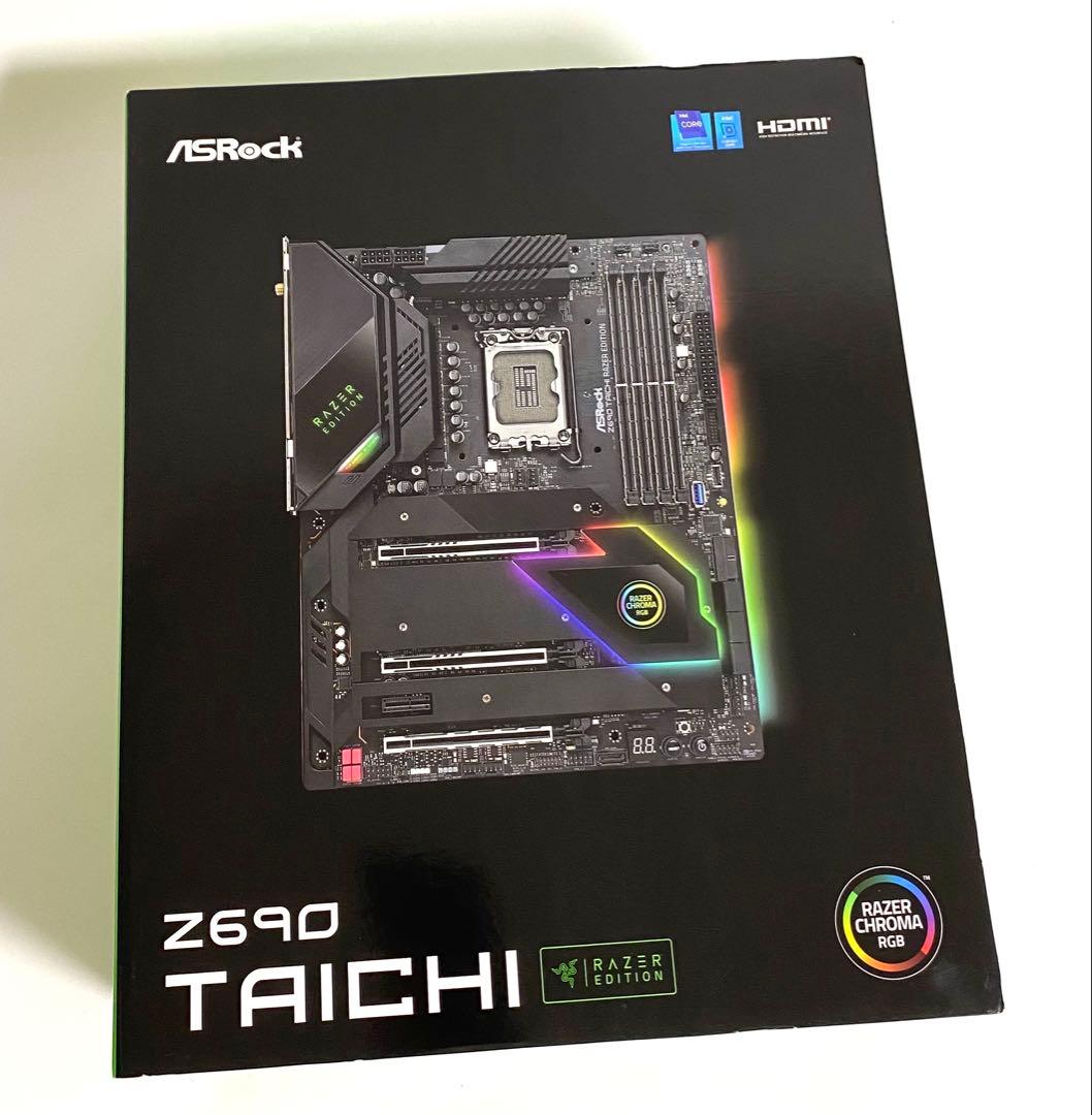 Asrock Z690 taichi razer edition マザーボード