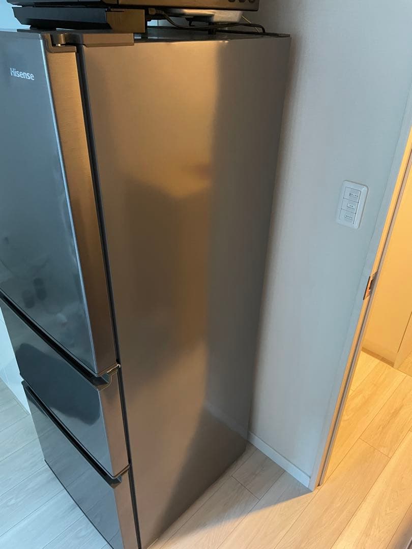Hisense Refrigerator 282L/スペースグレイ/自動霜取り