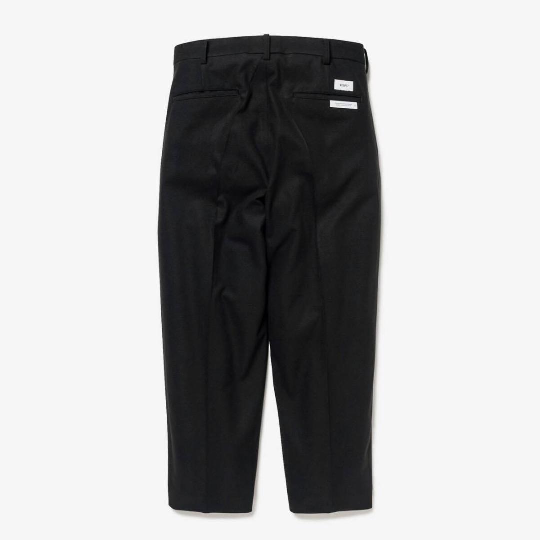 25AW WTAPS 252TQDT-PTM01 スラックス 03 BLACK