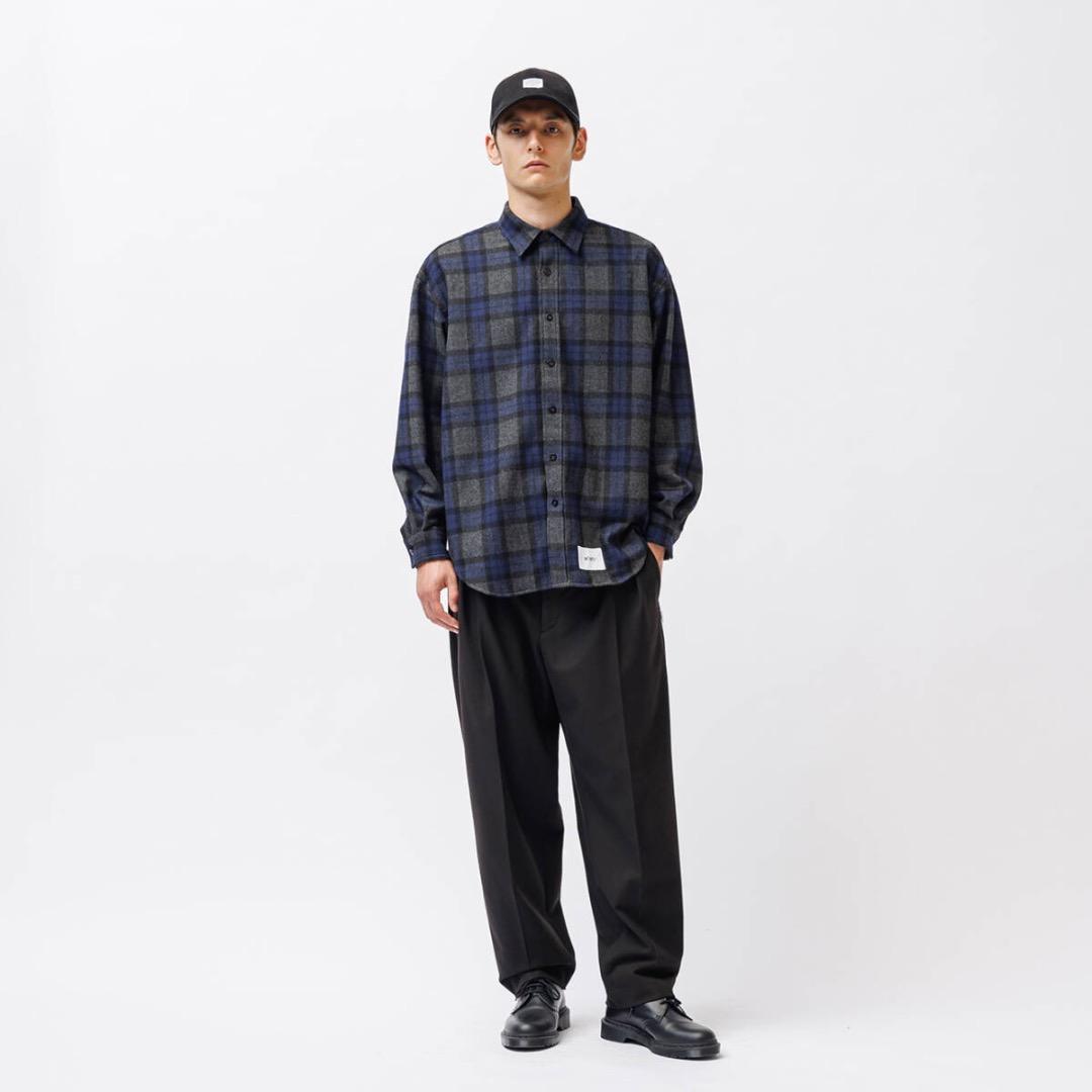 25AW WTAPS 252TQDT-PTM01 スラックス 03 BLACK