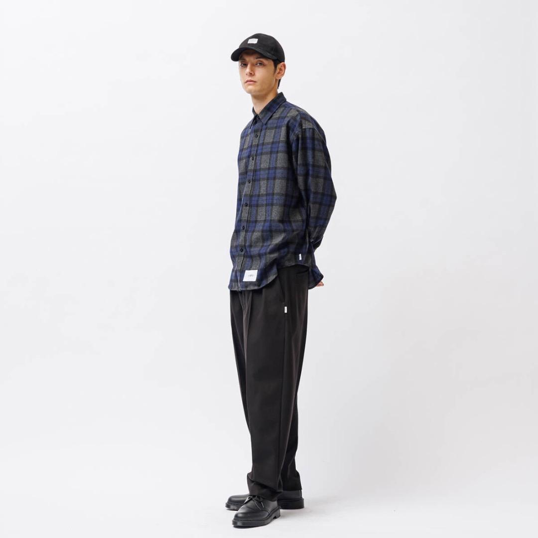 25AW WTAPS 252TQDT-PTM01 スラックス 03 BLACK