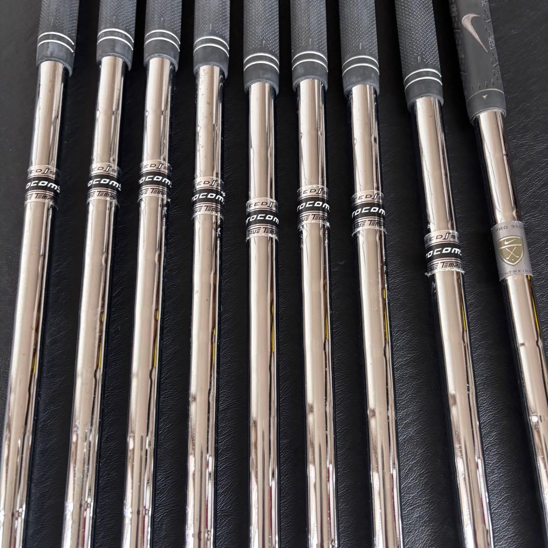 送料込メンズゴルフクラブセットNIKEナイキSQプロコンボBG0374グレー