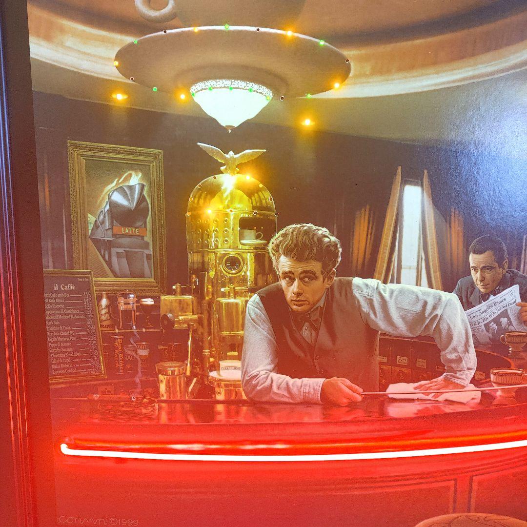 【希少】Java Dreams ネオンLEDライト壁掛け　レア　レトロ