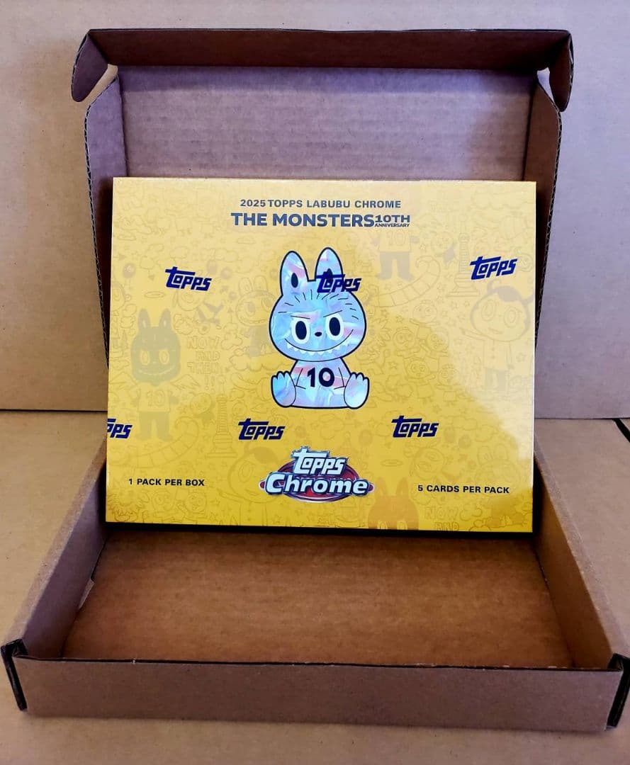 その他 Topps Labubu Chrome The Monsters 10th