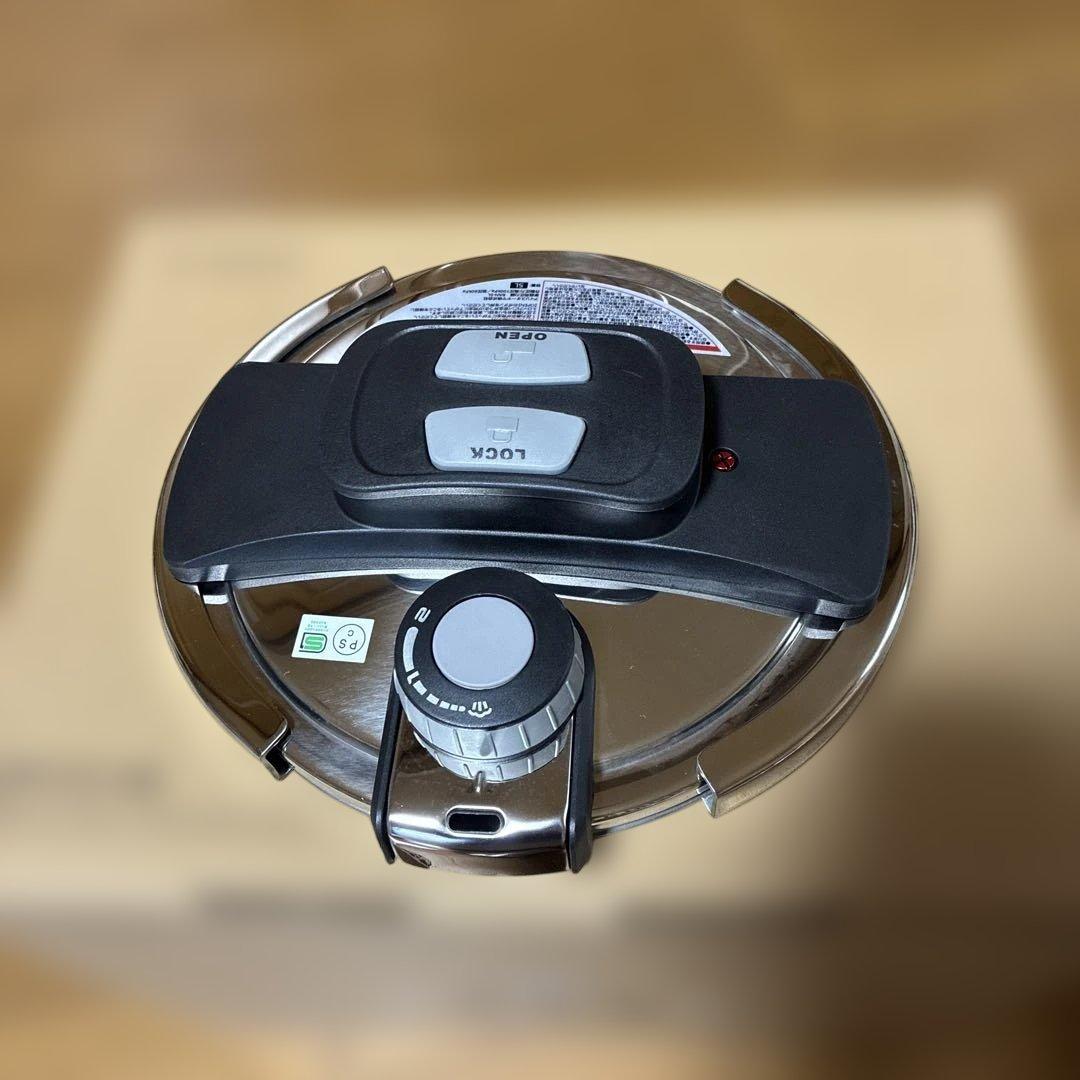 【新品未使用】【アイリスオーヤマ】圧力鍋 IH・ガス対応　　５L