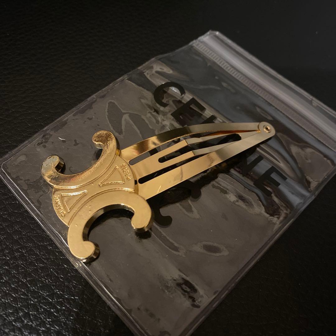 セリーヌ ヘアピン ピンクゴールド ノベルティ