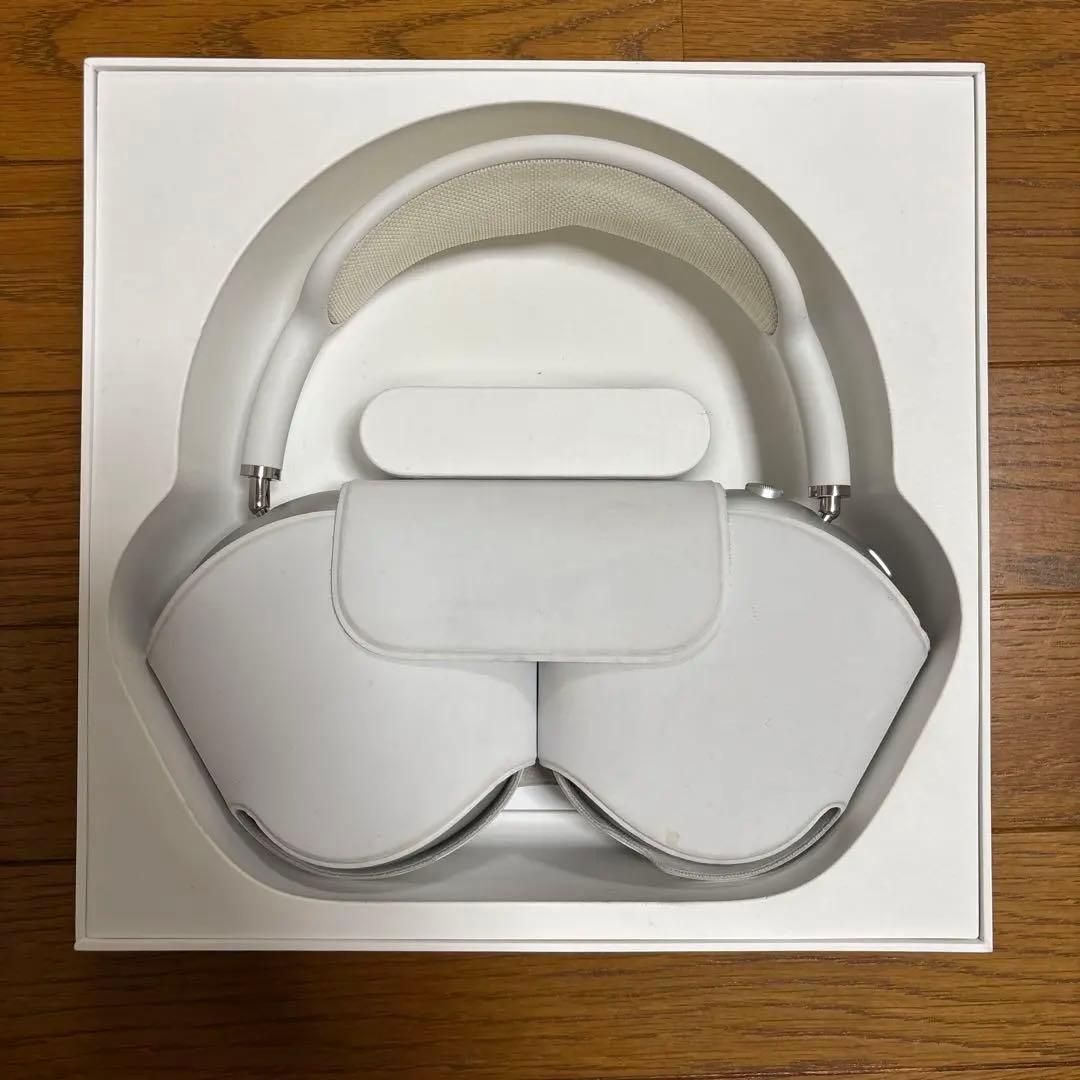 【正規品】AirPods Max 本体 シルバー Apple care付き