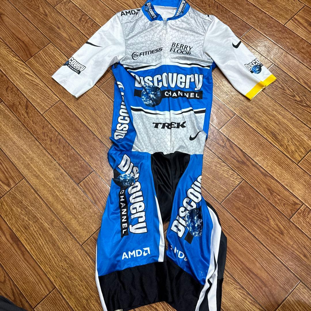 スキンスーツ　Nike Discovery Channel サイクルジャージ M