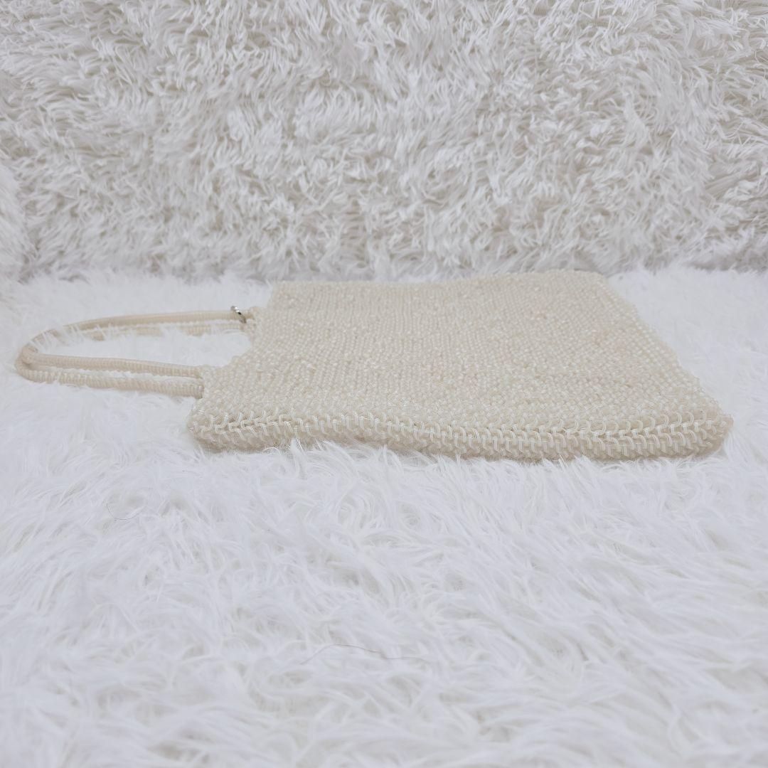 未使用級✨アンテプリマ ワイヤーバッグ ハンドバッグ トートバッグ スクエア 白