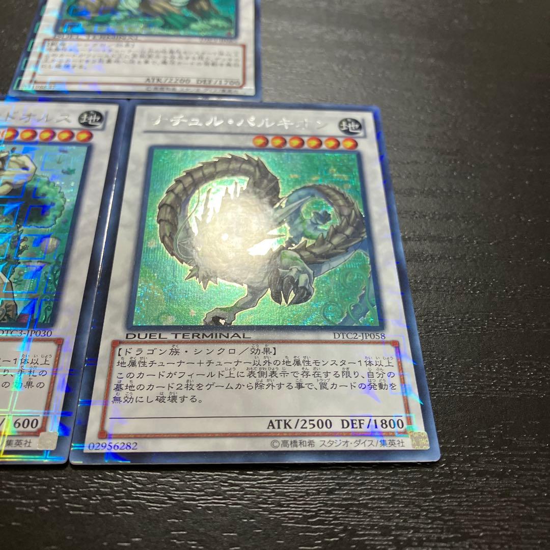 遊戯王　ナチュルシンクロ　シークレットレア3枚セット【DTC版】