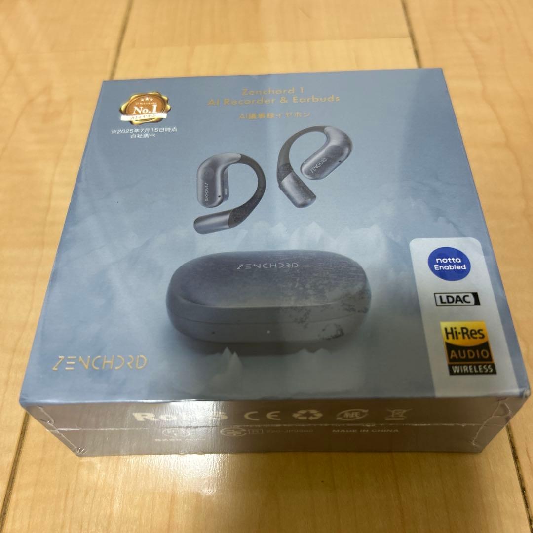 【未開封】Zenchord1 ワイヤレスイヤフォン　パールホワイト