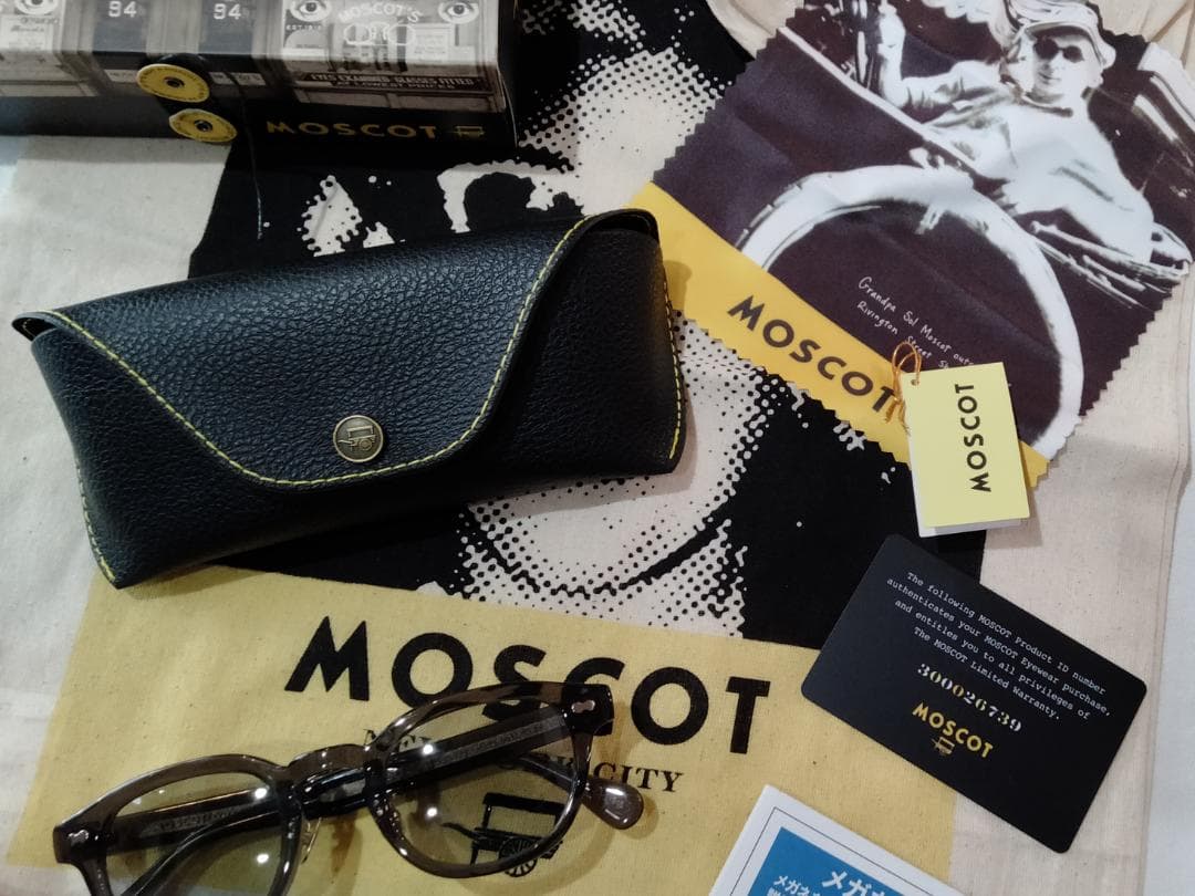 [正規店購入] MOSCOT レムトッシュ46㎜限定16th SMKGサングラス