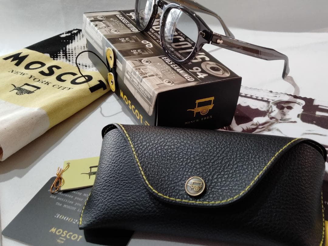 [正規店購入] MOSCOT レムトッシュ46㎜限定16th SMKGサングラス