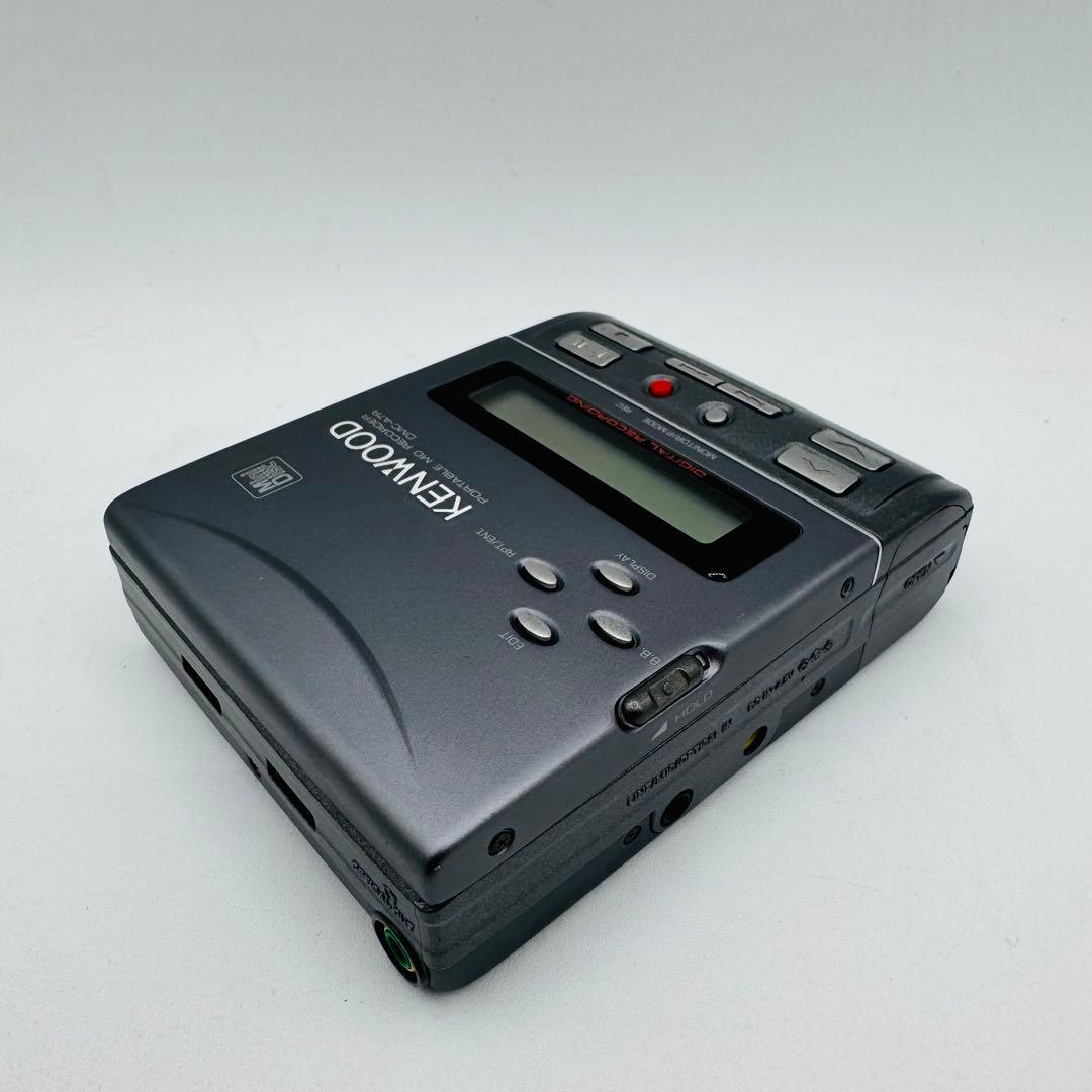 美品 KENWOOD ポータブル MDレコーダー DMC-A7R 現状品