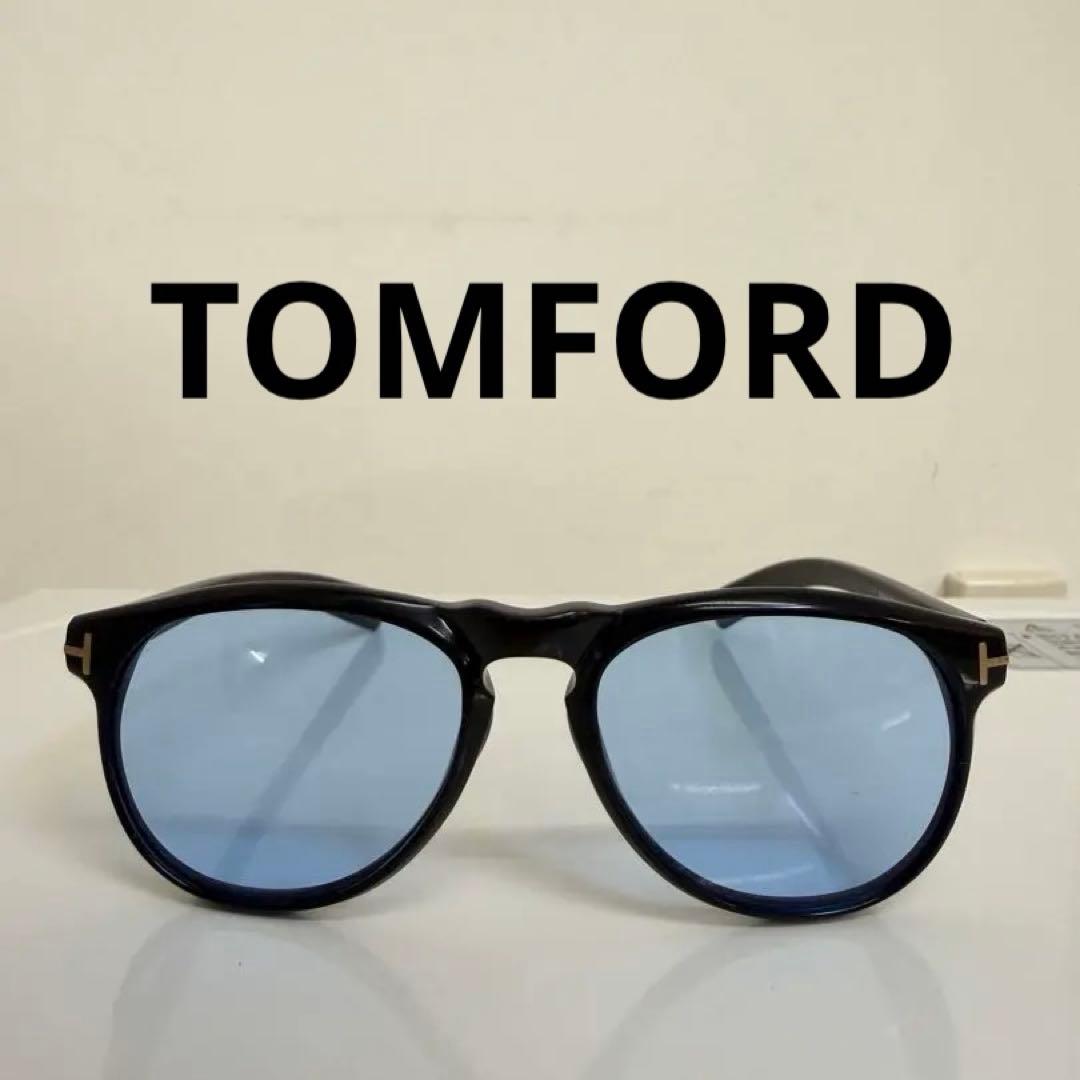 g*4様 トムフォード Flynn TF9291 01B ライトブルー サングラ