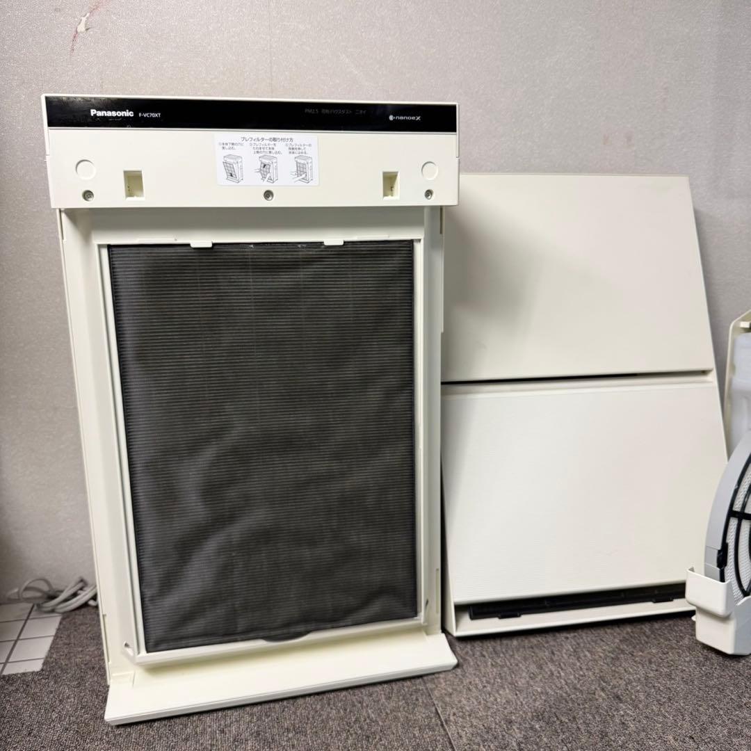 C20早い者勝ち✨パナソニック ナノイーX搭載 加湿空気清浄機 新生活応援！