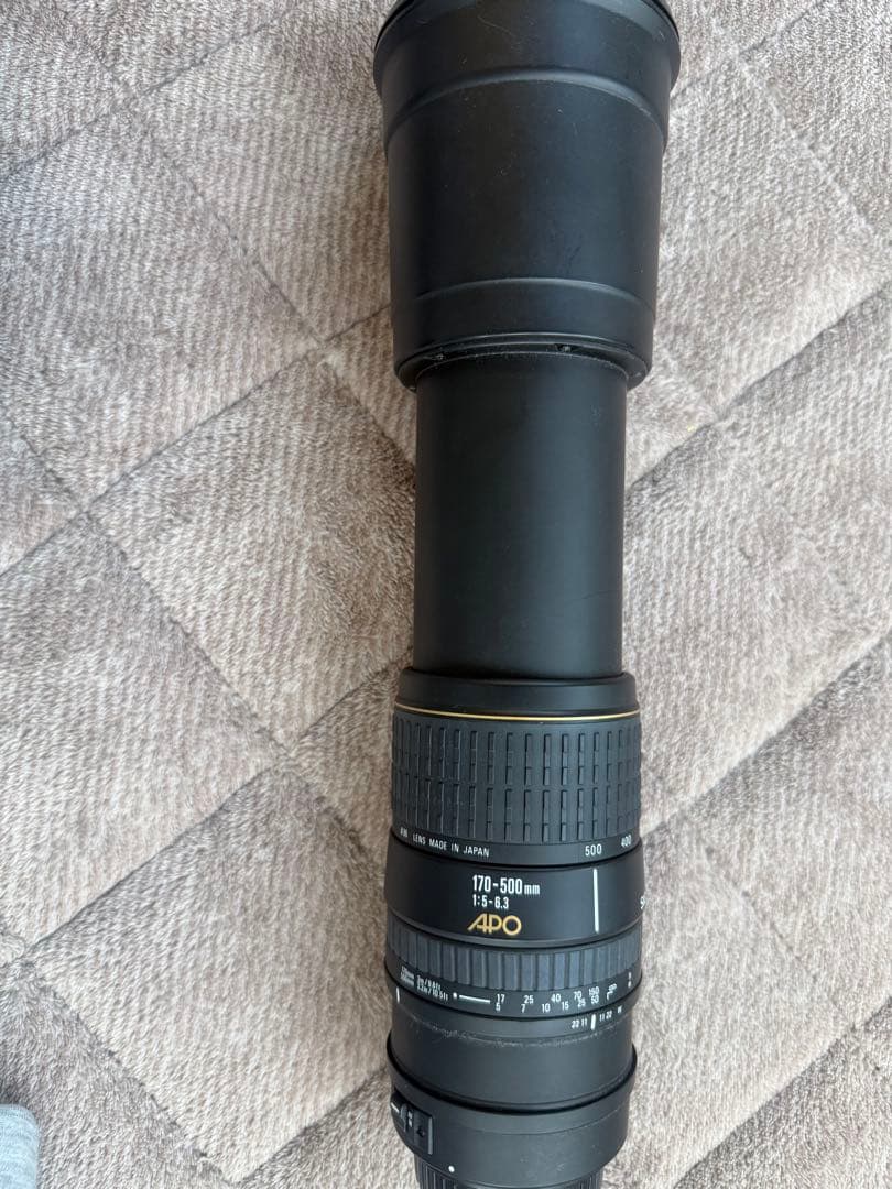 SIGMA 170-500mm f/5-6.3 APO ズームレンズ