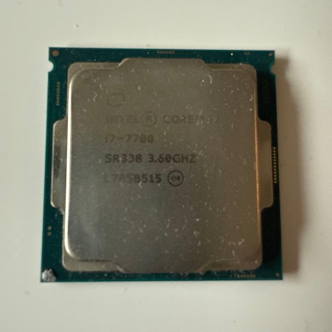 CPU Intel Core i7-7700 CPU